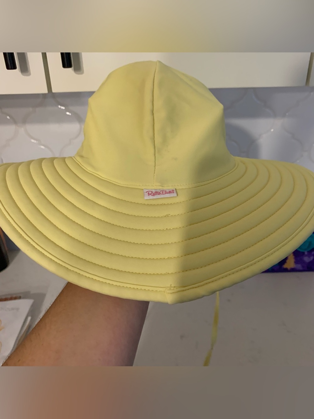 RuffleButts Swim Hat 12m-2T